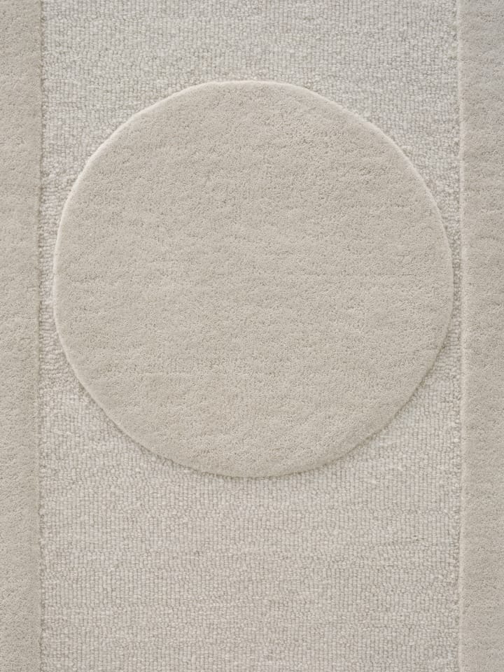 Orb Alliance wool carpet - White. 140x200 cm - Linie Design