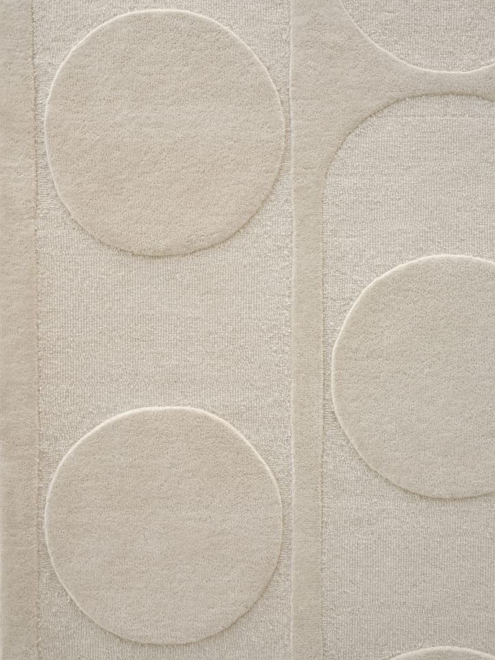Orb Alliance wool carpet, White. 170x240 cm Linie Design