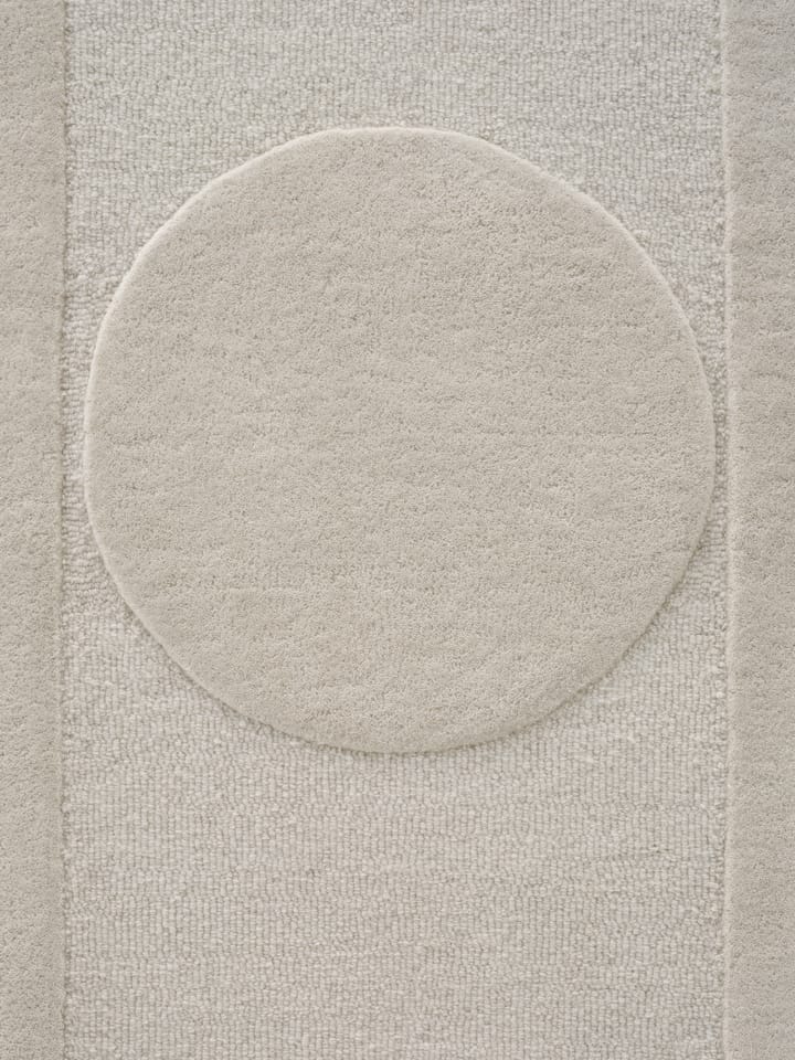 Orb Alliance wool carpet, White. 170x240 cm Linie Design