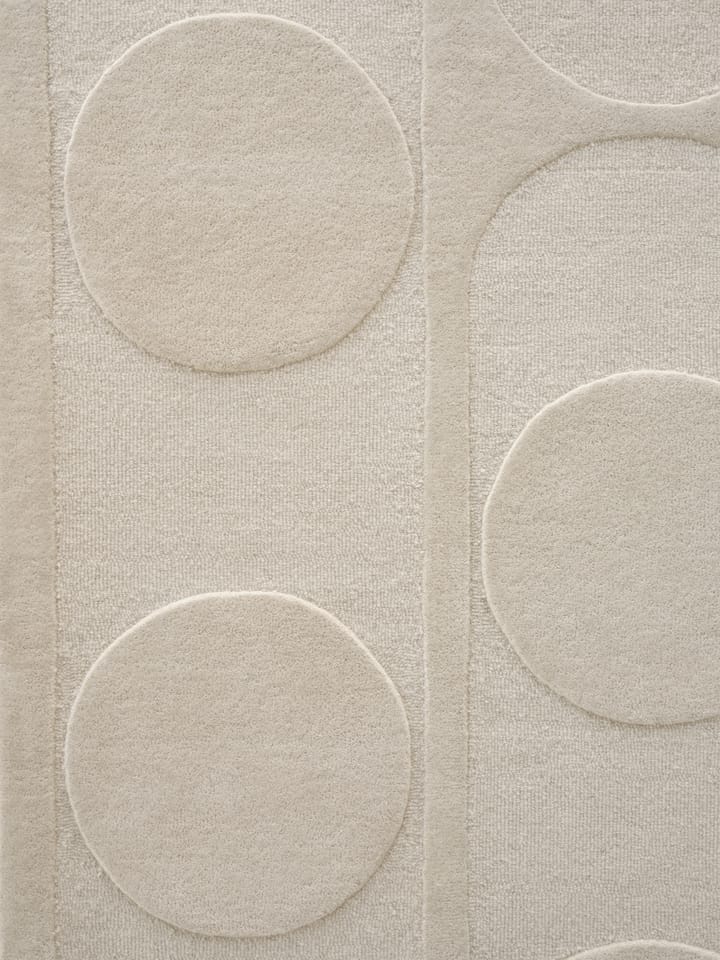 Orb Alliance wool carpet - White. 200x300 cm - Linie Design