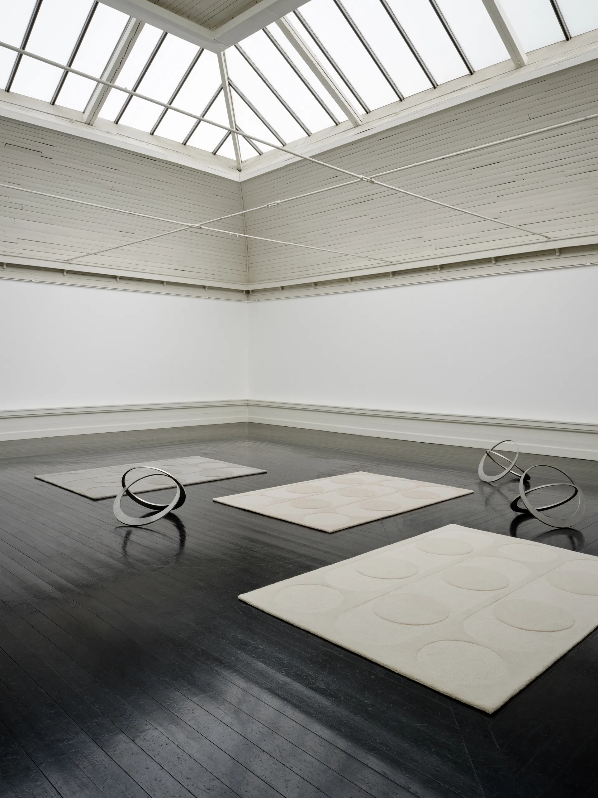 Orb Alliance wool carpet, White. 200x300 cm Linie Design