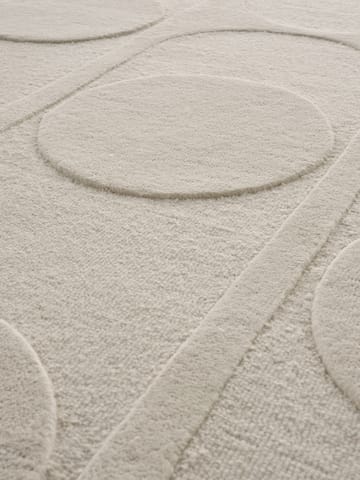 Orb Alliance wool carpet - White. 250x350 cm - Linie Design