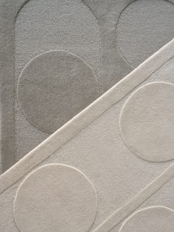 Orb Alliance wool carpet, White. 250x350 cm Linie Design