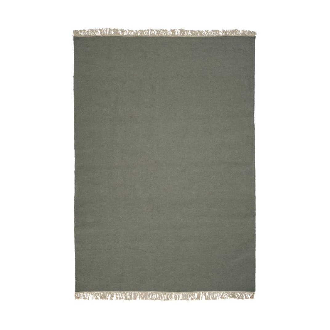 Linie Design Rainbow rug Cactus, 170x240 cm | Scandinavian Design | Fringe & Deep pile rugs | Green