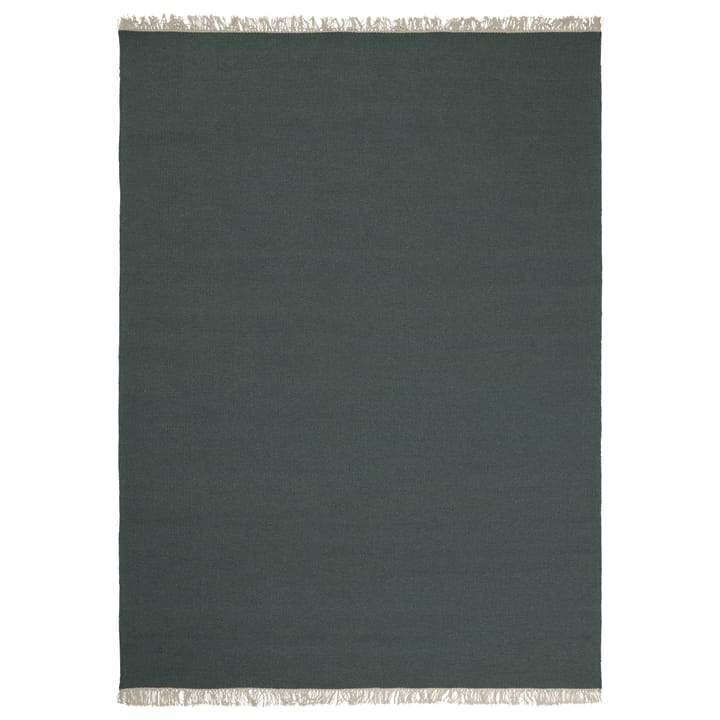Rainbow wool carpet 140x200 cm - moss - Linie Design