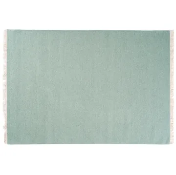 Rainbow wool carpet 140x200 cm - Pistachio - Linie Design