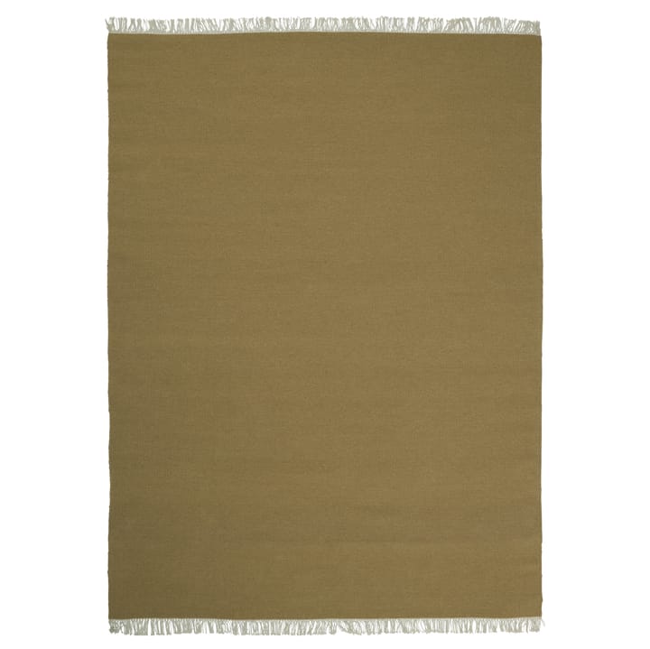 Rainbow wool carpet 170x240 cm - ocher - Linie Design