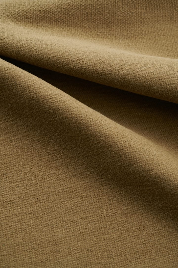 Rainbow wool carpet 170x240 cm, ocher Linie Design