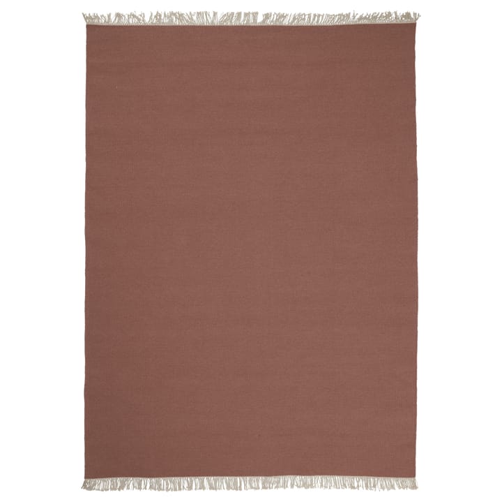 Rainbow wool carpet 200x300 cm - amber - Linie Design