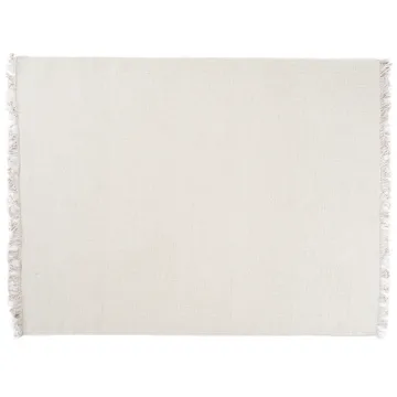 Rainbow wool carpet 250x350 cm - White - Linie Design