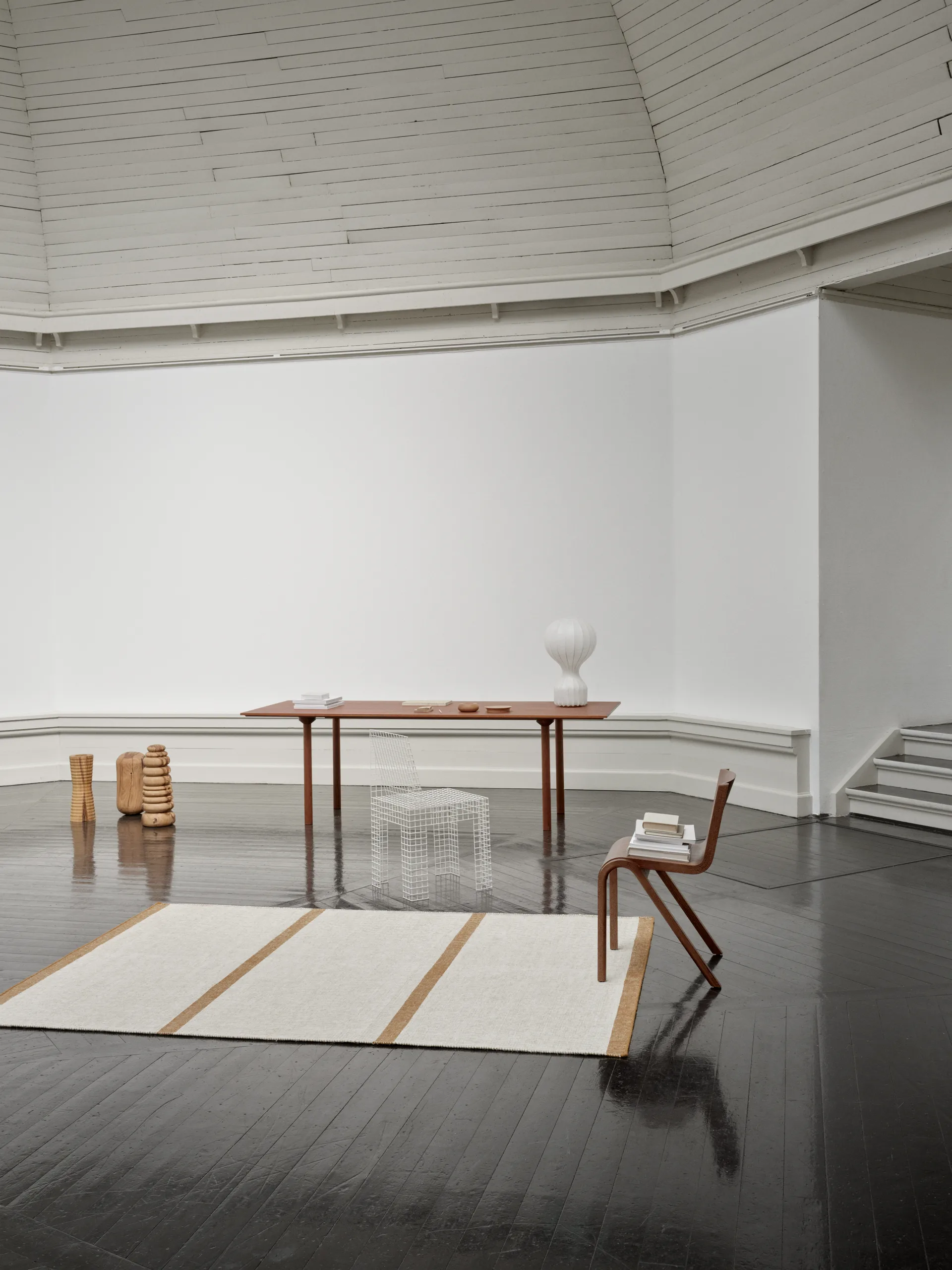 Rastoolo rug, Mustard. 140x200 cm Linie Design