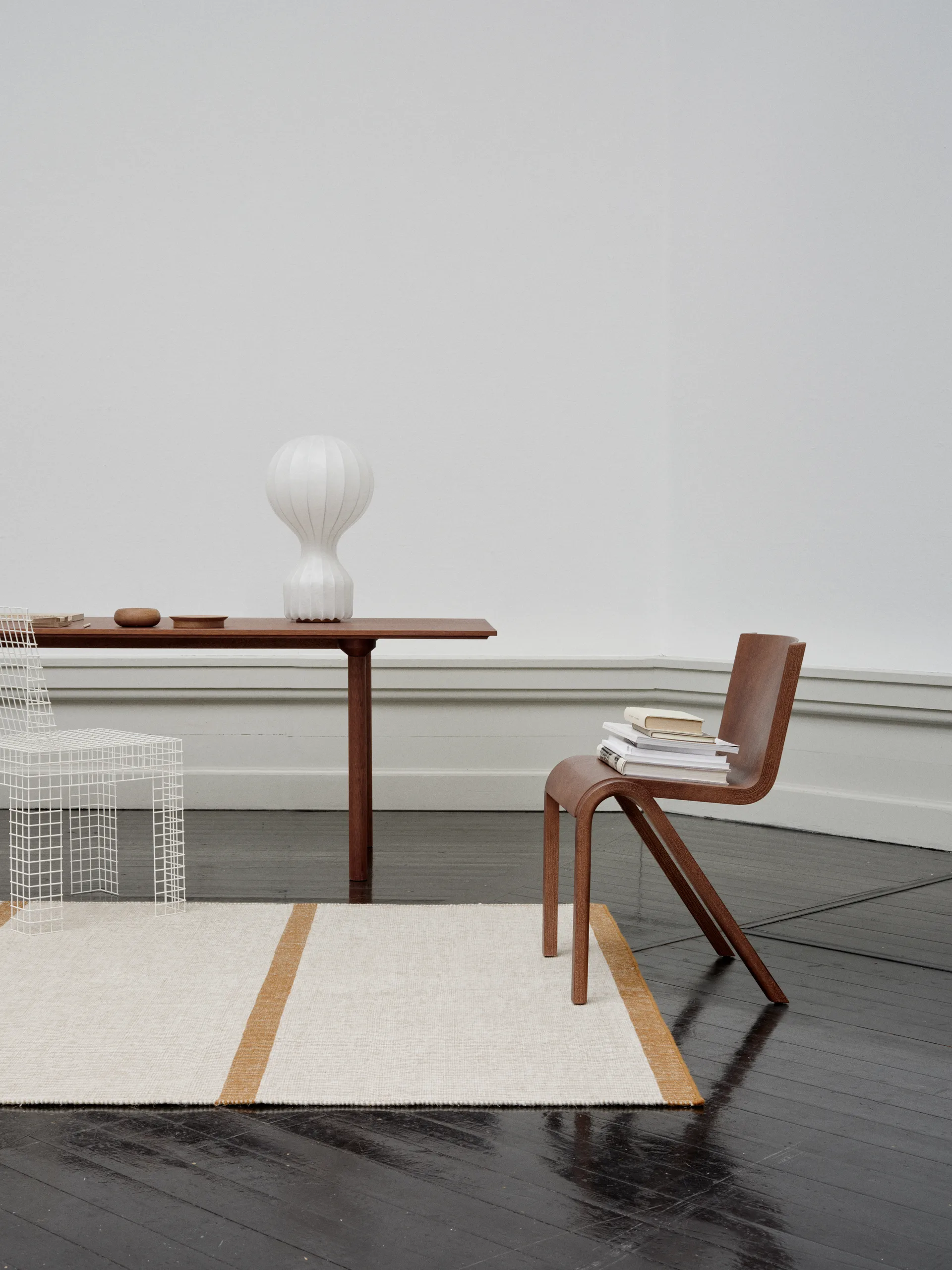 Rastoolo rug, Mustard. 170x240 cm Linie Design