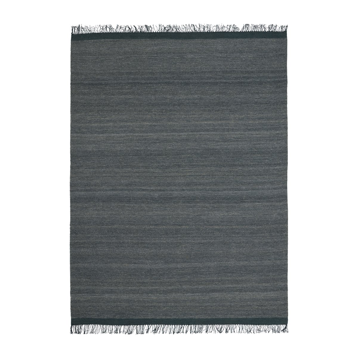 Linie Design Sigyn Rug Anthracite | Scandinavian Design | Wool rugs | Black