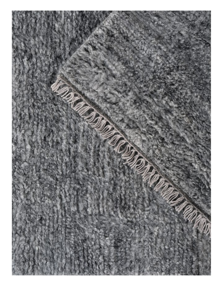 Soft Savannah wool carpet - Stone. 140x200 cm - Linie Design