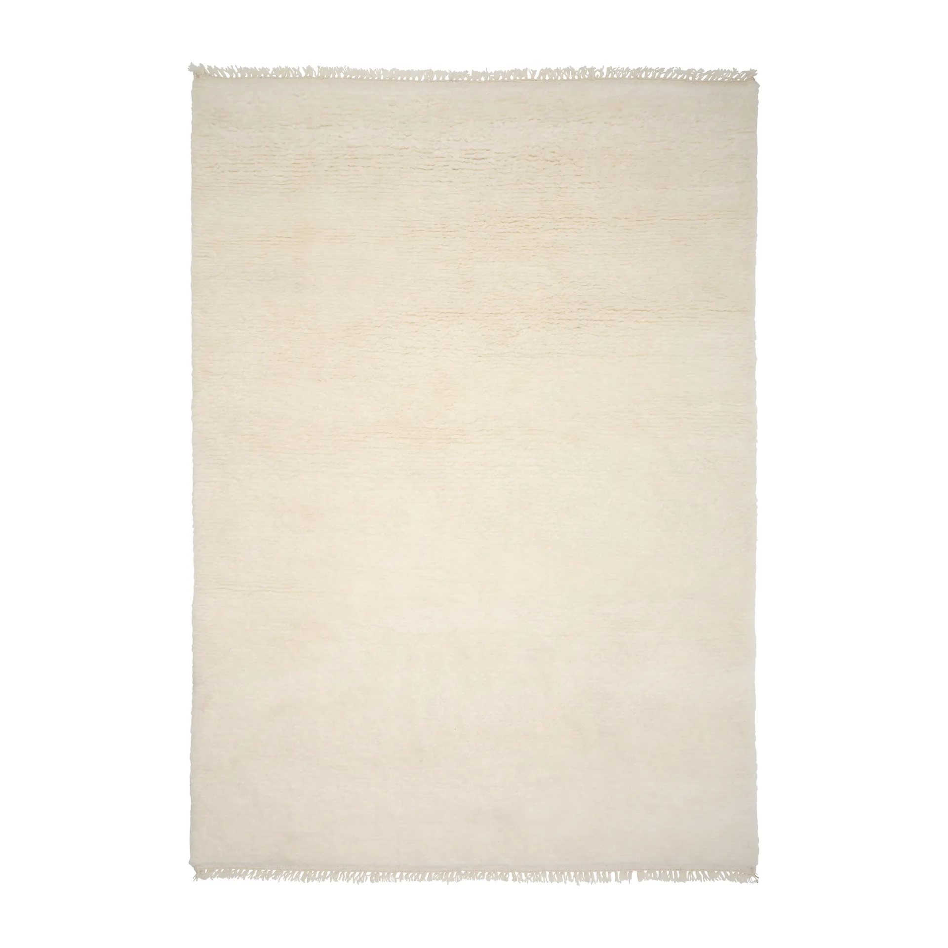 Soft Savannah wool carpet, White. 200x300 cm Linie Design