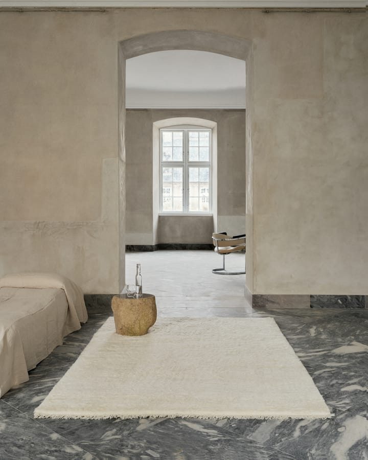 Soft Savannah wool carpet, White. 200x300 cm Linie Design