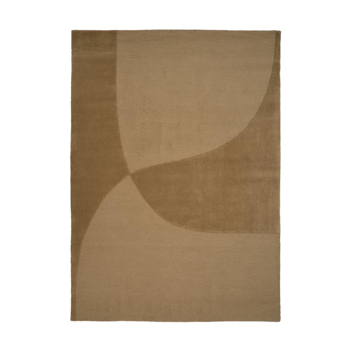 Split Plains rug - Mustard, 200x300 cm - Linie Design