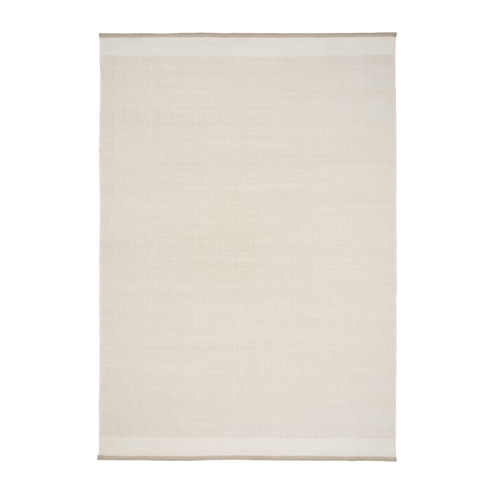 Stratum Echo wool carpet - White. 140x200 cm - Linie Design