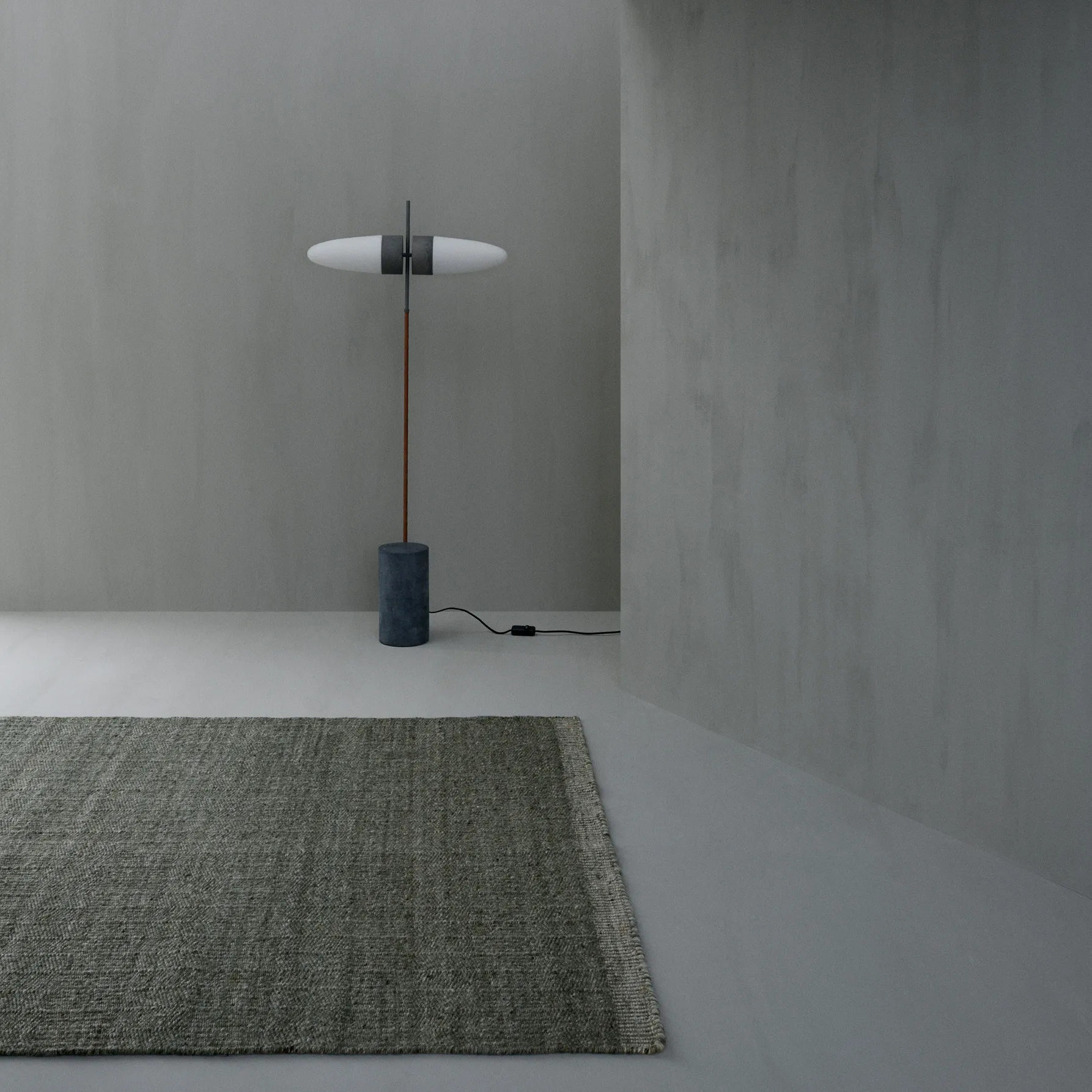 Versanti wool carpet 140x200 cm, Green Linie Design