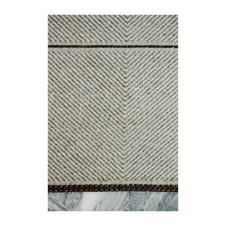 Vision Walk wool carpet 200x300 cm - Stone-grey - Linie Design