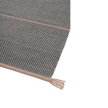 Vision Walk wool carpet 250x350 cm - Grey-rose - Linie Design