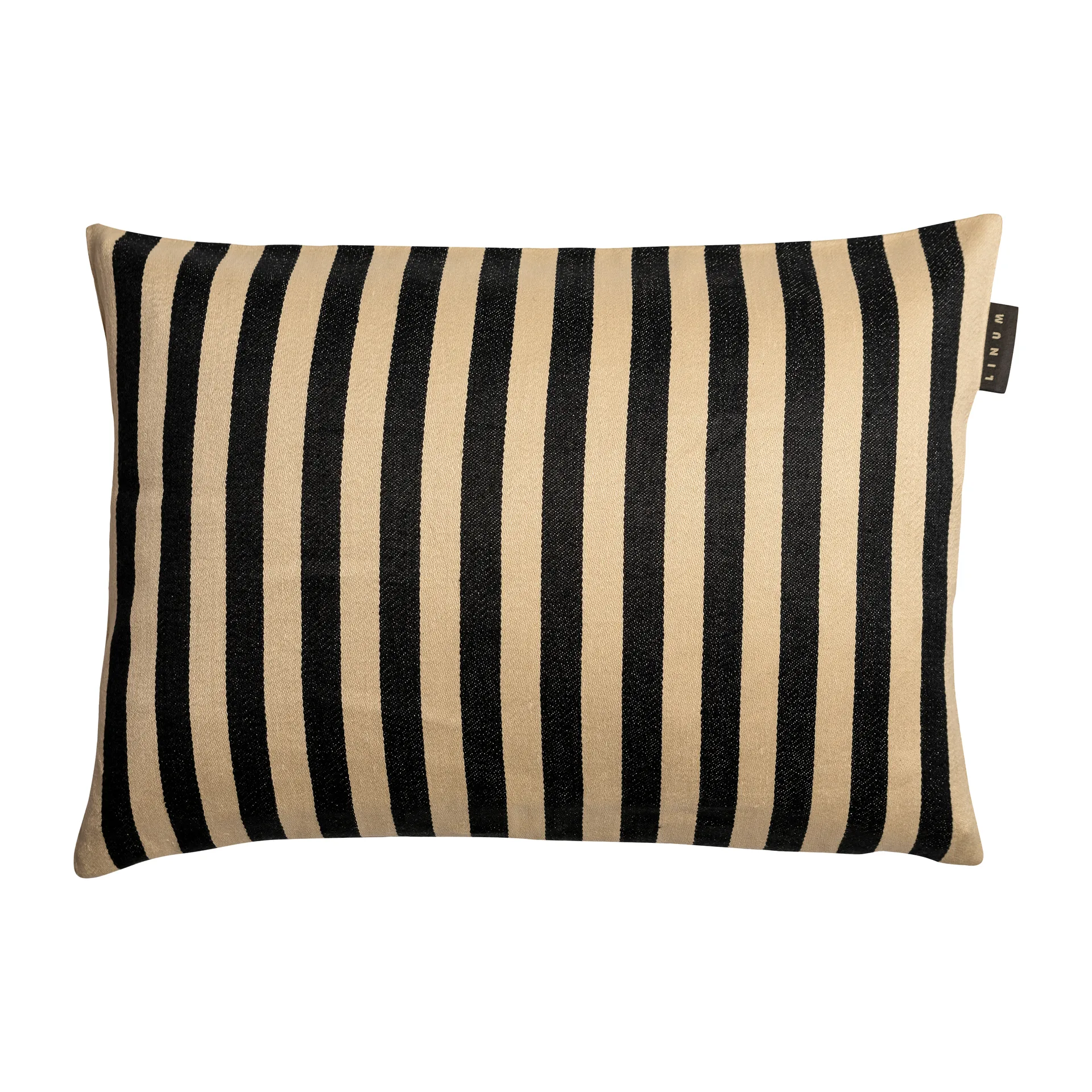 Amalfi pillowcase 35x50 cm, Black Linum