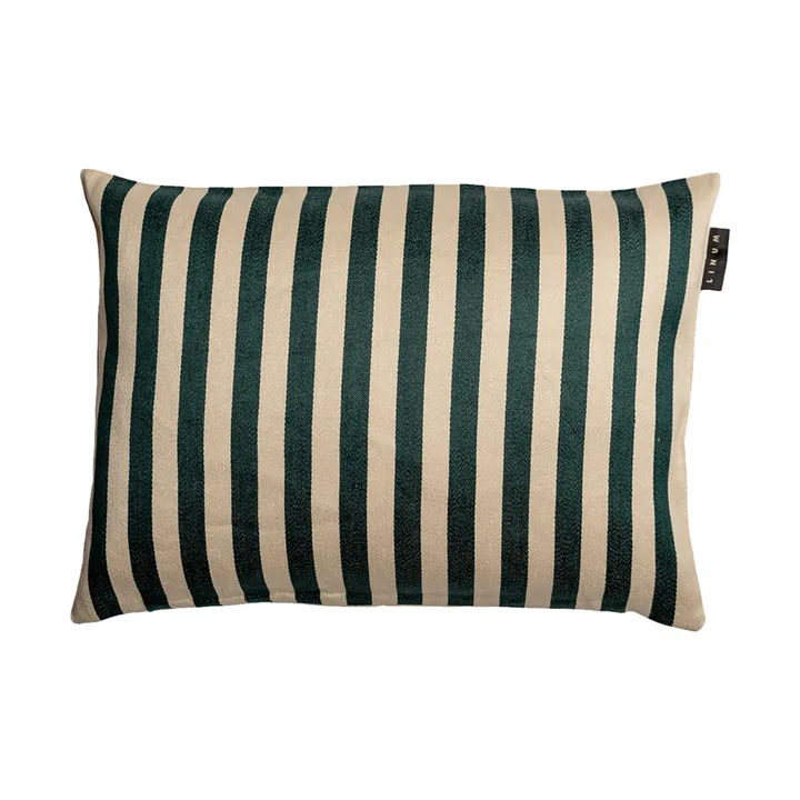 Amalfi pillowcase 35x50 cm - Deep emerald green - Linum