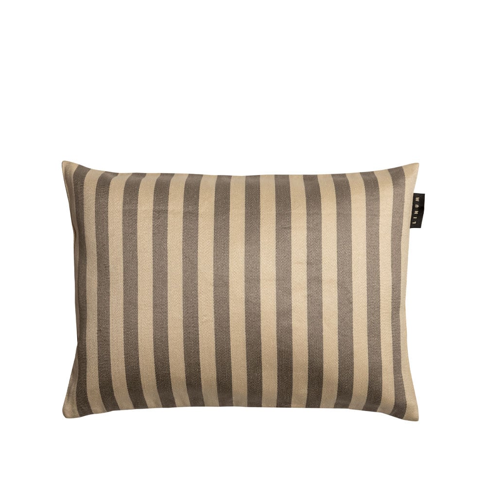 Linum Amalfi pillowcase 35x50 cm Mole brown | Scandinavian Design | Cushion covers | Brown