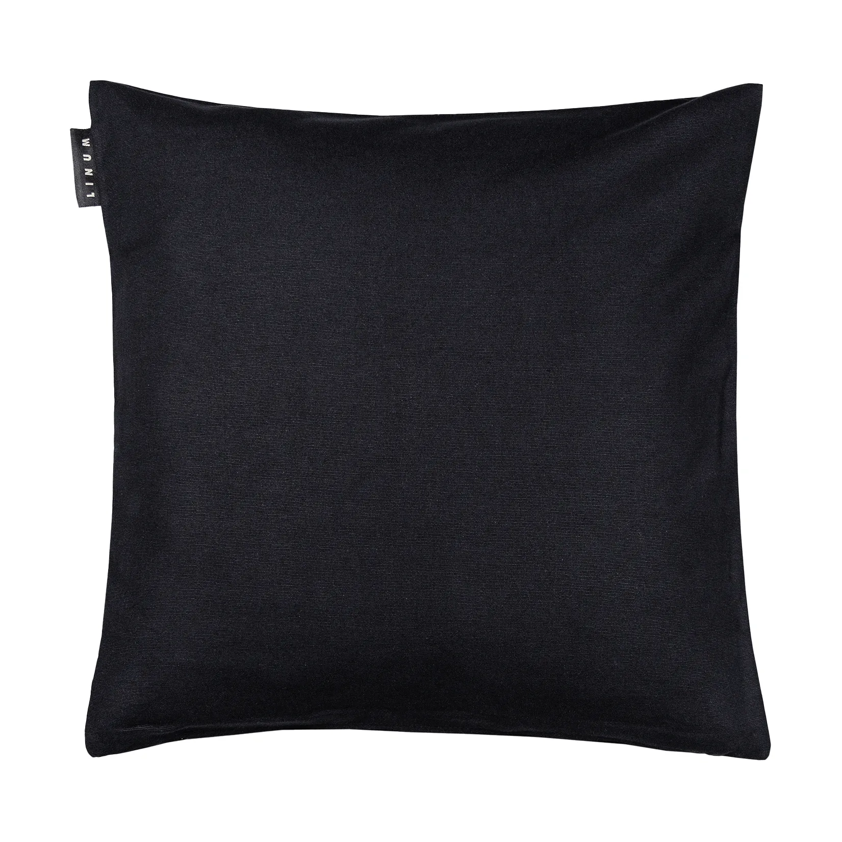 Annabell cushion cover 40x40 cm, Black Linum