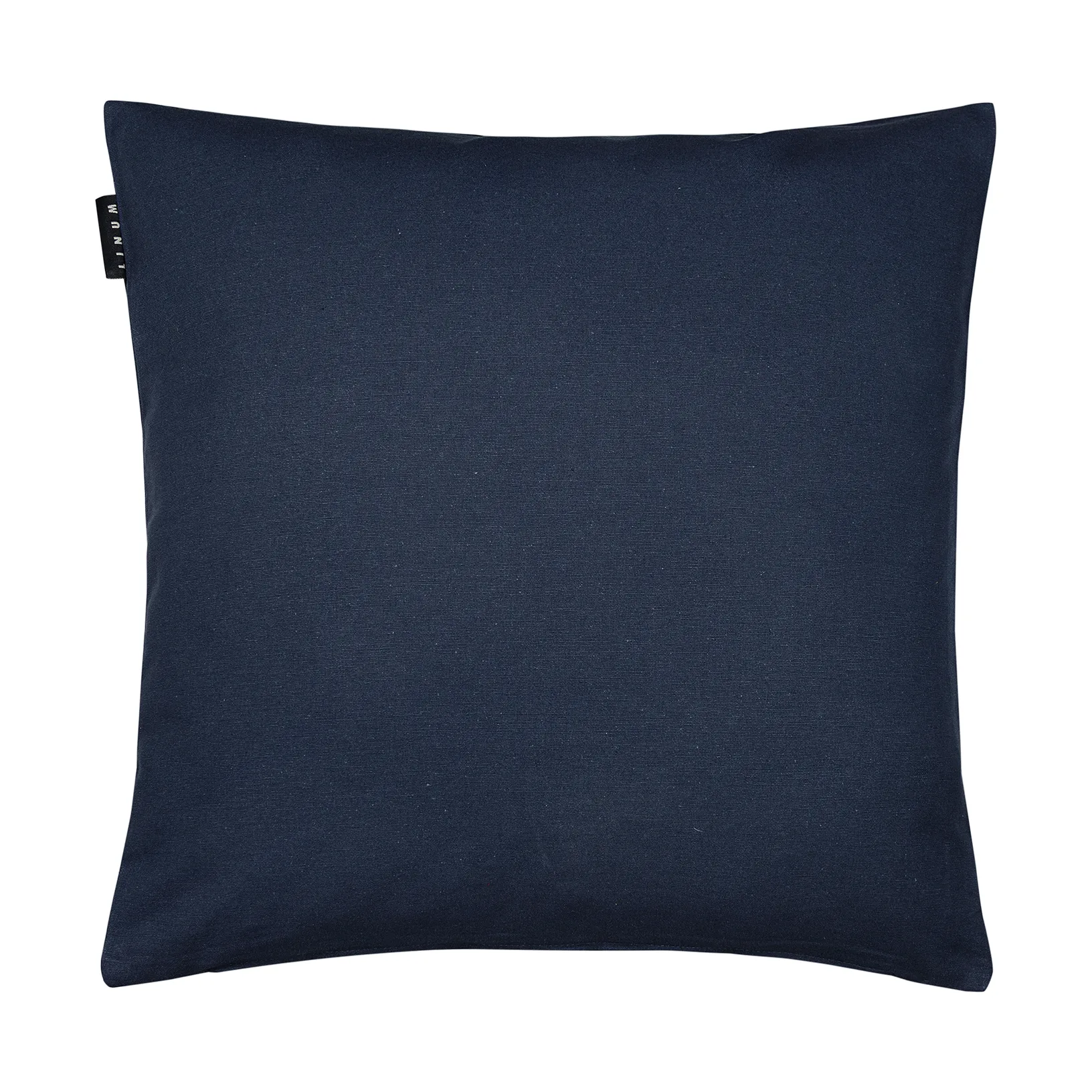 Annabell cushion cover 40x40 cm, Dark Navy Blue Linum
