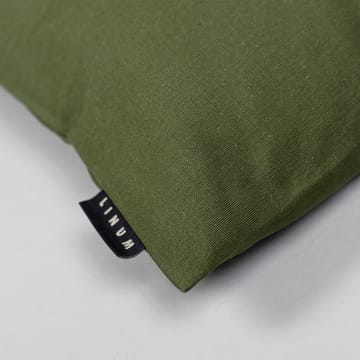 Annabell cushion cover 40x40 cm - Dark olive green - Linum
