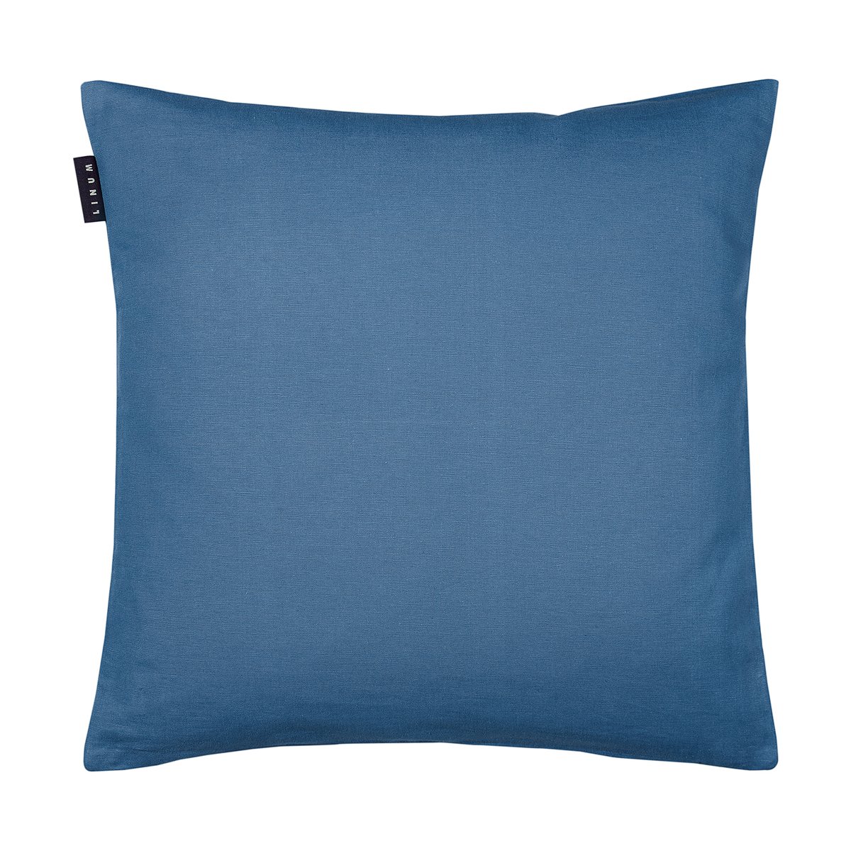 Linum Annabell cushion cover 40x40 cm Deep Ocean Blue