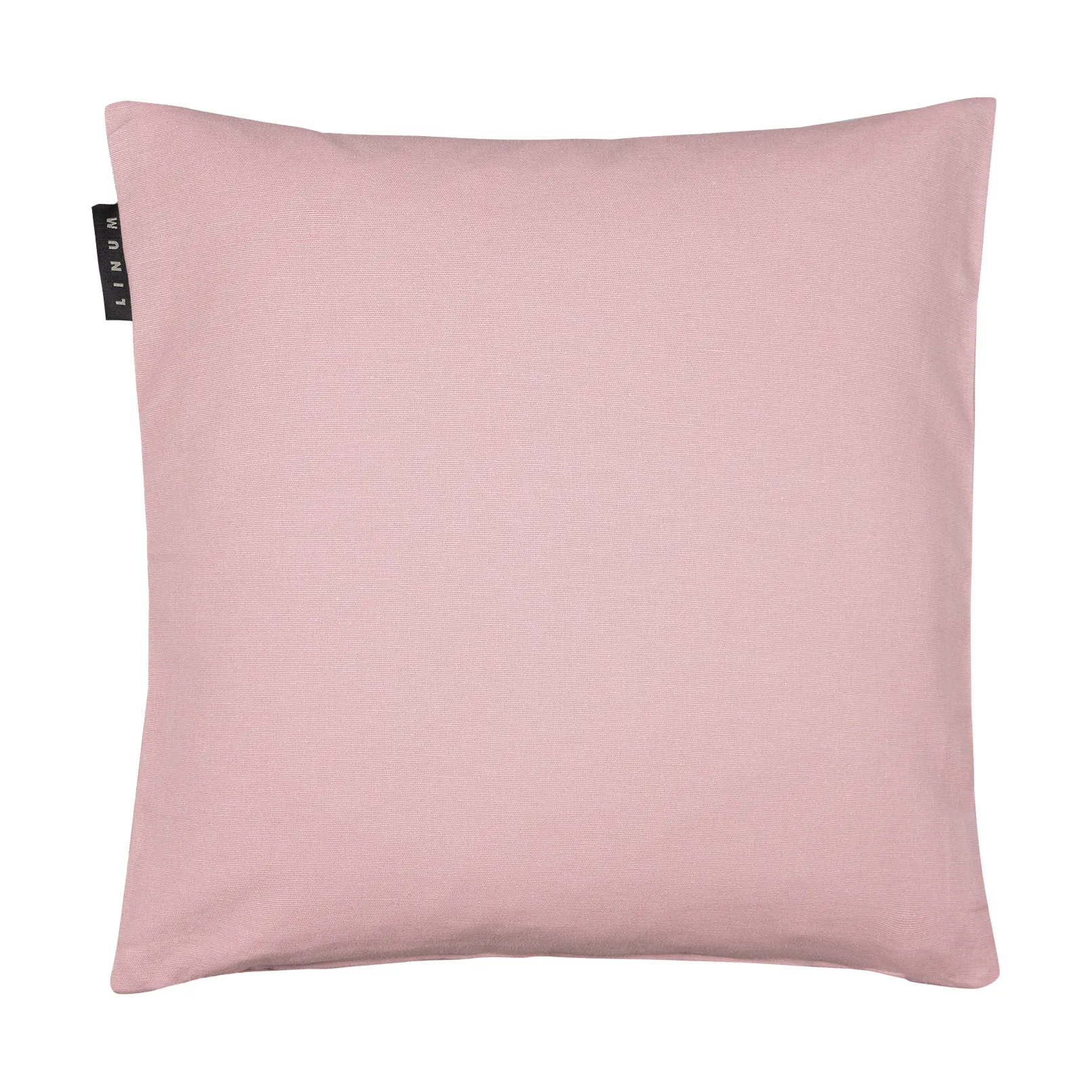 Annabell cushion cover 40x40 cm, Dusty pink Linum