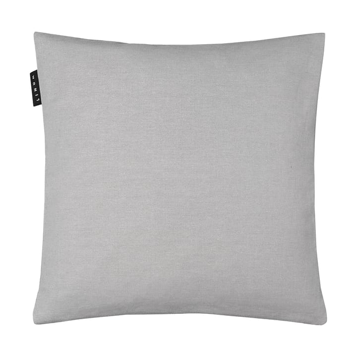 Annabell cushion cover 40x40 cm - Light grey - Linum