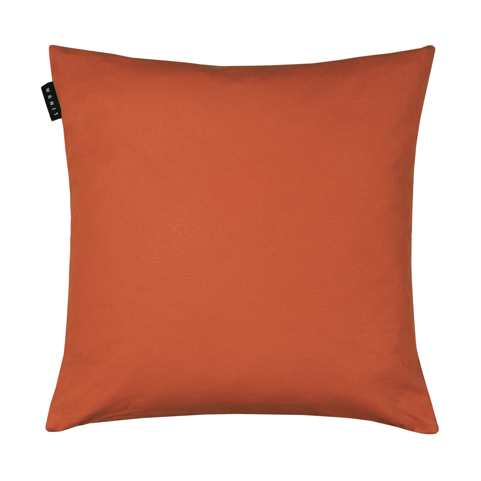 Annabell cushion cover 40x40 cm, Rust orange Linum