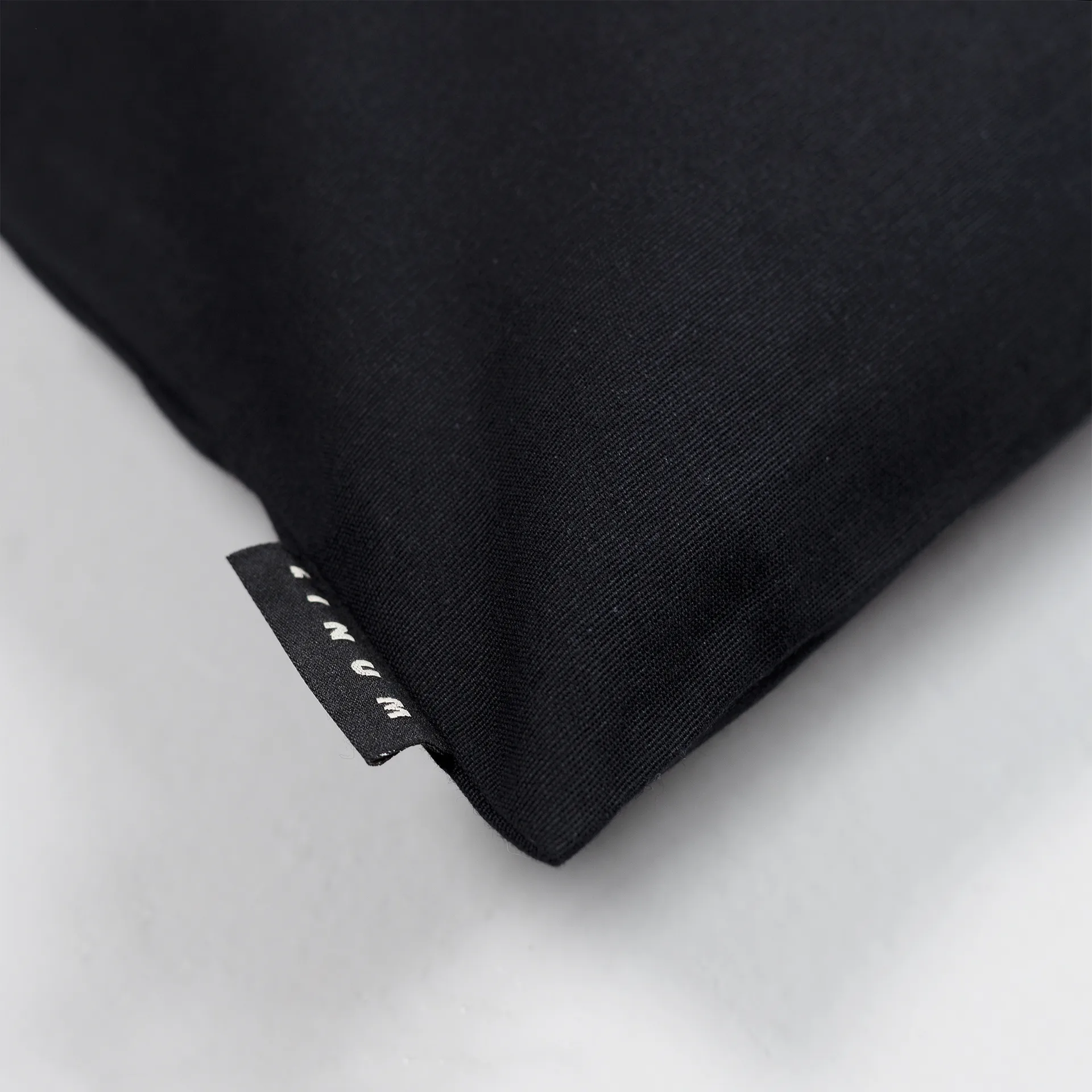 Annabell pillowcase 50x50 cm, Black Linum