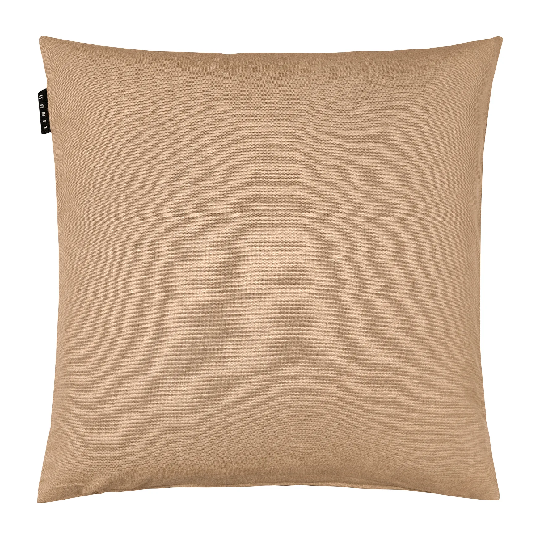 Annabell pillowcase 50x50 cm, Brown Linum