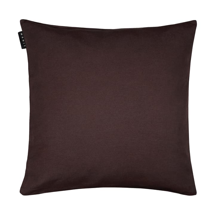 Annabell pillowcase 50x50 cm - Dark brown - Linum
