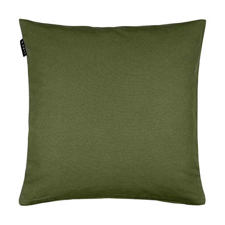 Annabell pillowcase 50x50 cm - Dark olive green - Linum