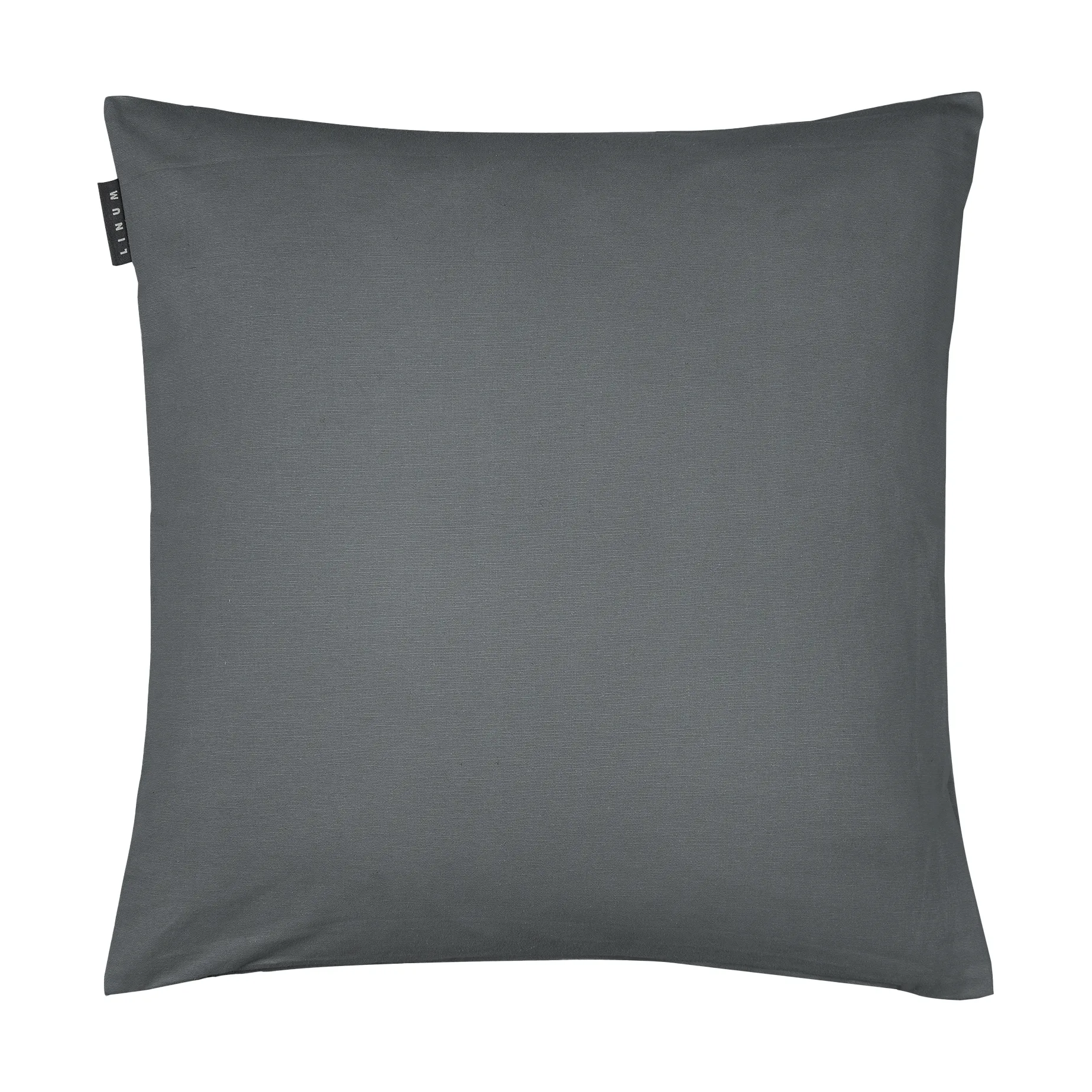 Annabell pillowcase 50x50 cm, Granite grey Linum