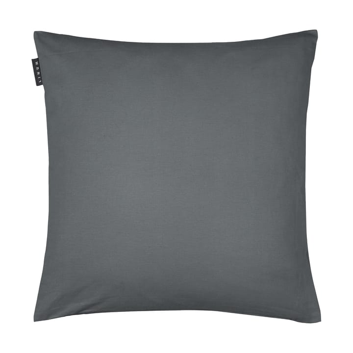 Annabell pillowcase 50x50 cm - Granite grey - Linum