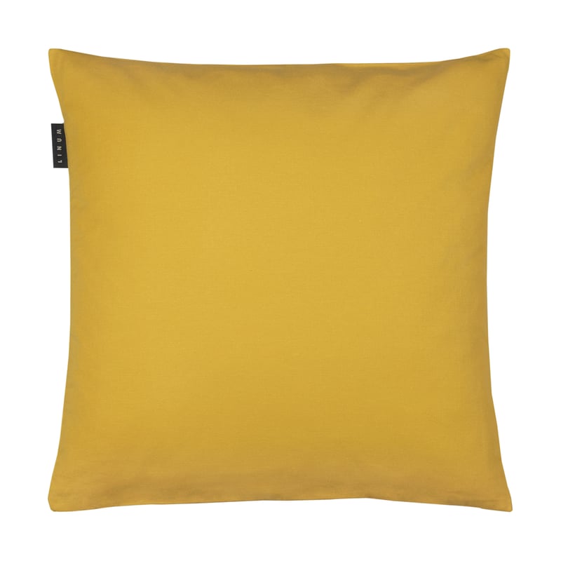Linum Annabell pillowcase 50x50 cm Mustard yellow