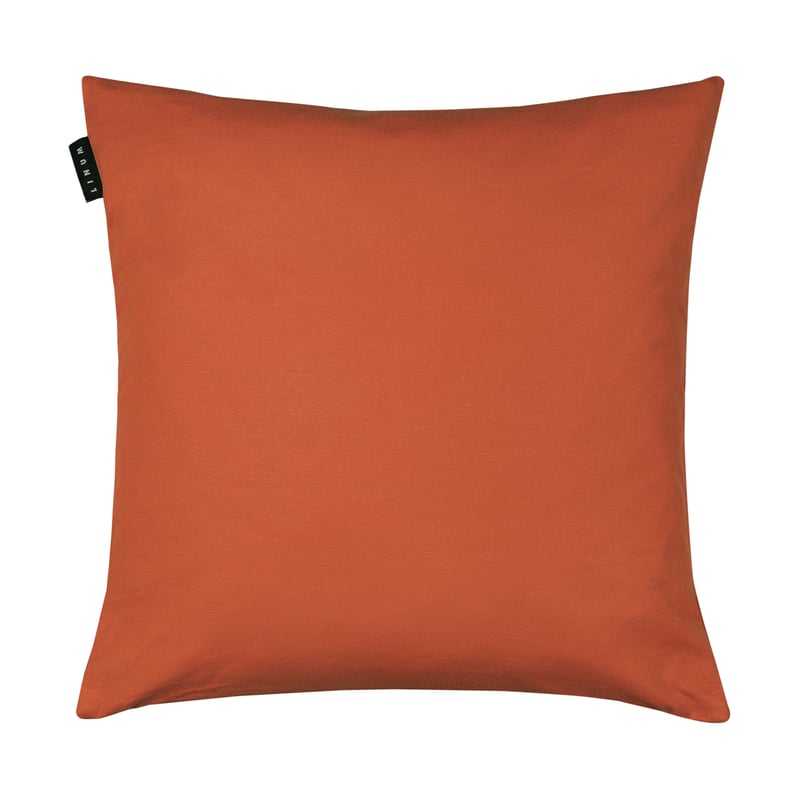 Linum Annabell pillowcase 50x50 cm Rust orange