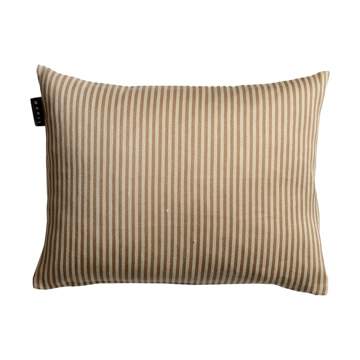 Calcio cushion cover 35x50 cm - Camel brown - Linum