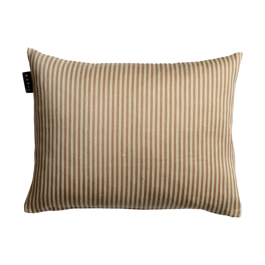 Linum Calcio cushion cover 35x50 cm Camel brown | Scandinavian Design | Cushion covers | Brown