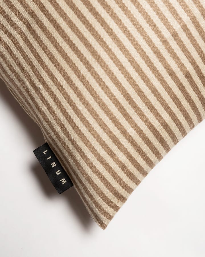 Calcio cushion cover 35x50 cm, Camel brown Linum