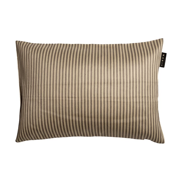 Calcio cushion cover 35x50 cm - Mole brown - Linum