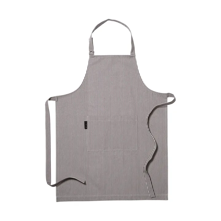 Emma apron - Granite gray - Linum