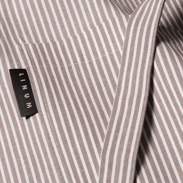 Emma apron - Mole brown - Linum