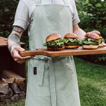 Emma apron - Moss green - Linum